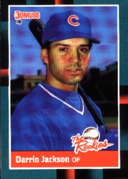 1988 Donruss Rookies Baseball Cards    045      Darrin Jackson XRC*